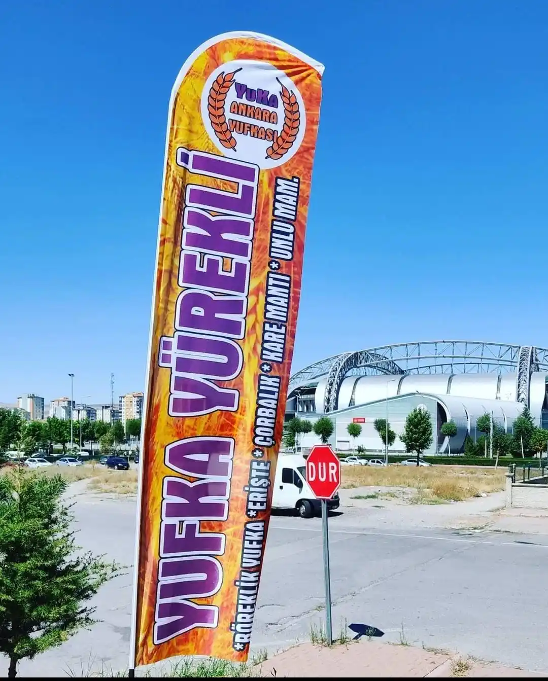 Bazlama Gözleme Yufka Yelken Bayrağı-6