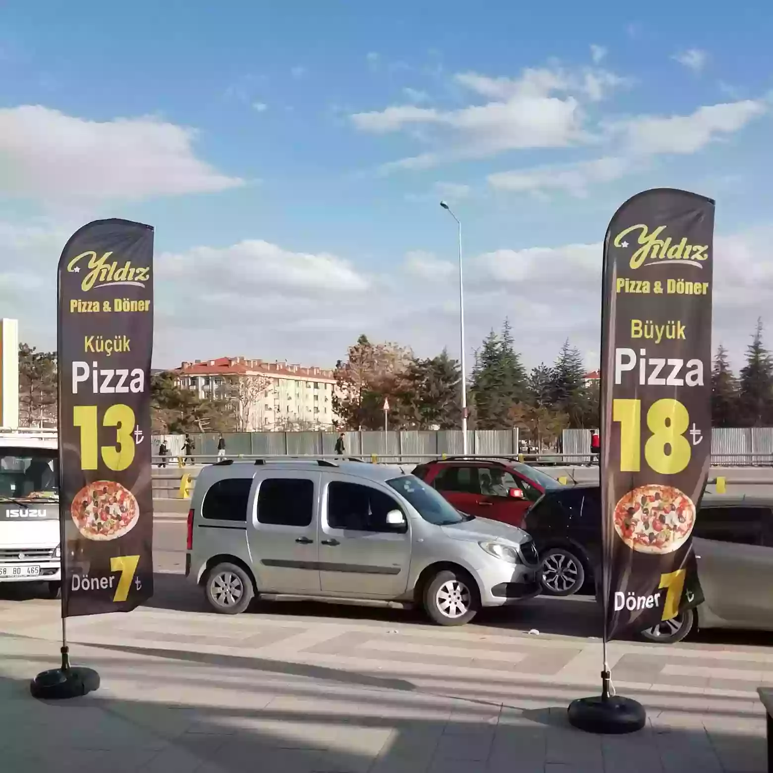 Pizzacı Yelken Bayrağı-6